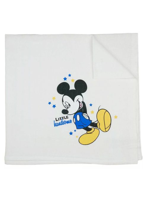 Bébi pelenka tetra 70x70cm Mickey Little handsome