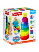 Fisher-Price fejlesztõ játék színes csészepiramis W4472