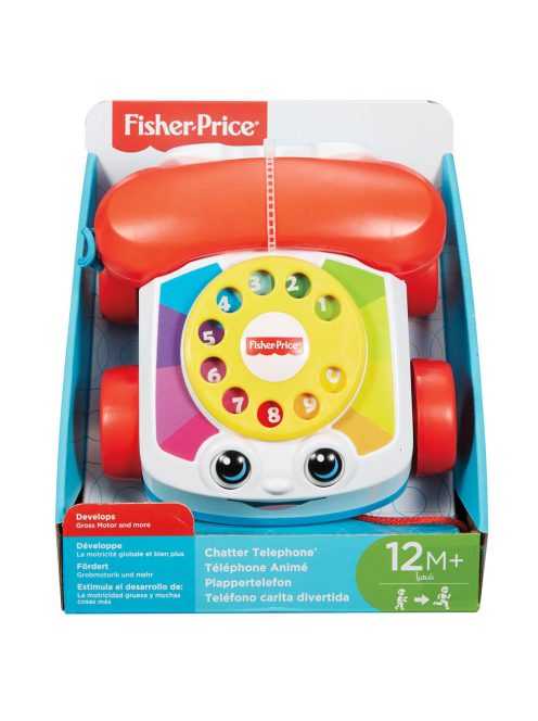 Fisher-Price fejlesztõ játék fecsegõ telefon FGW66