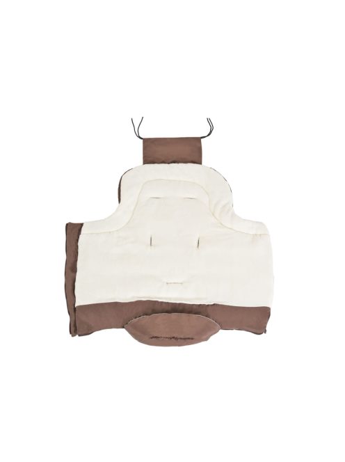 Cangaroo Fluffy téli bundazsák lábán erősített 100cm BARNA/bézs