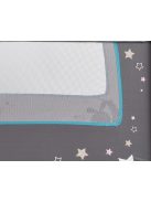 MONI Sleepy összecsukható luxus utazóágy 2 szint+pelenkázó+ játék türkiz