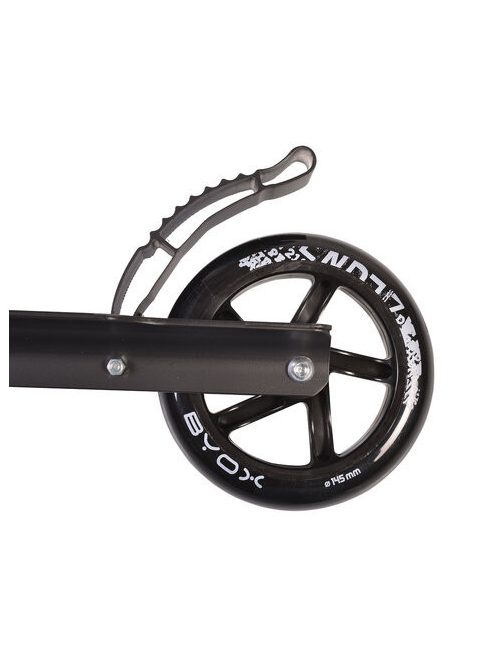 RENDEVOUS roller 100kg-ig, 6 éves kortól, PU kerék FEKETE