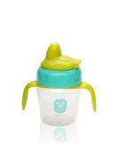 CUP 150ml csőrös itatópohár TÜRKIZKÉK/SÁRGA