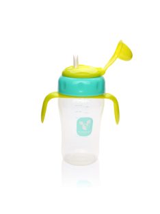 CUP2 csőrös itatópohár 270 ml KÉK