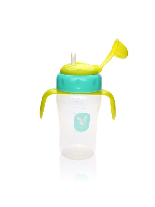 CUP2 csőrös itatópohár 270 ml KÉK