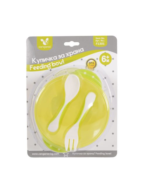 Cangaroo Tál szett villával, kanállal