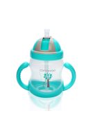 BOO itatópohár szívószállal, fogantyúval 280ml KÉK