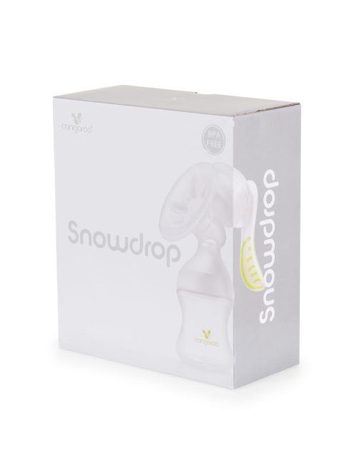 Cangaroo Snowdrop manuális mellszívó 1 cumisüveggel fehér