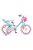 Bicikli BYOX CUPCAKE gyerek lány kerékpár 16-os méret TÜRKIZ