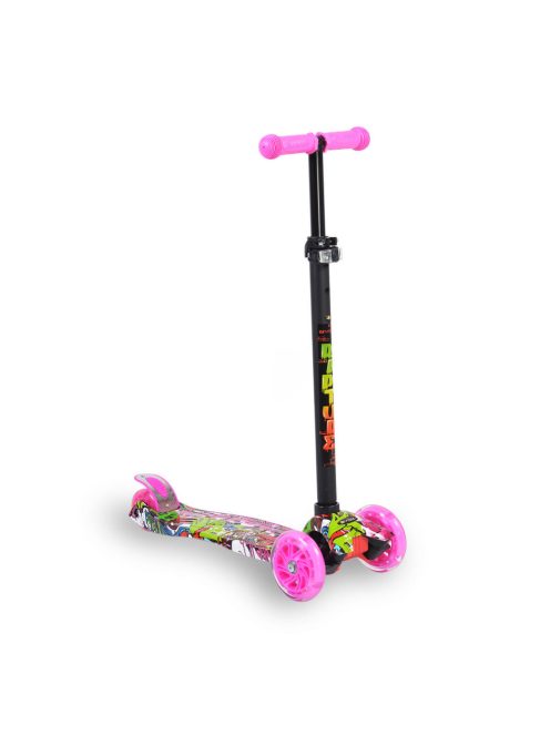 BYOX Rapture roller elöl dupla kerekes pink