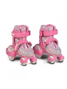   Byox Görkorcsolya Little Beetle dupla soros kerekes, 26-29es lányos PINK