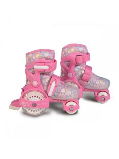   Byox Görkorcsolya Little Beetle dupla soros kerekes, 26-29es lányos PINK