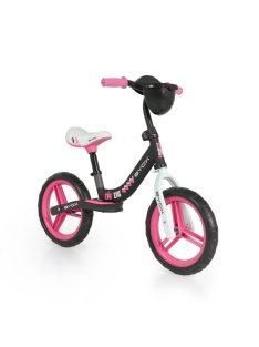 BYOX Zig zag futóbicikli pink