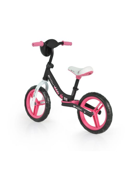 BYOX Zig zag futóbicikli pink
