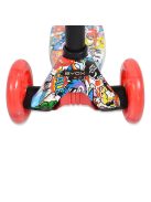 BYOX Rapture roller elöl dupla kerekes piros