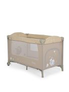 MONI Sleepy összecsukható luxus babaágy 2 szint bézs