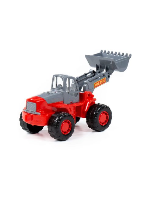 POLESIE traktor tolólapáttal NARANCS/SZÜRKE