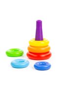 Polesie Toys  karikatorony montessori, műanyag SZÍNES