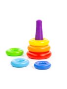 Polesie Toys  karikatorony montessori, műanyag SZÍNES