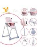Cangaroo I Eat etetőszék 6-36 hóig 15 kg pink