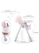 Cangaroo I Eat etetőszék 6-36 hóig 15 kg pink
