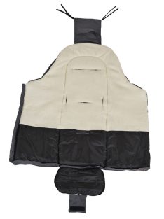 SNUGGLE téli bundazsák babakocsiba SZÜRKE