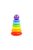 POLESIE 62383 piramis színes karikák LILA gomb