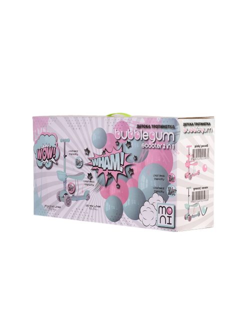 BUBBLEGUM roller 2in1 20kg/40kgig rózsaszín PINK