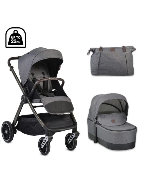 Cangaroo Macan 2in1 babakocsi szürke