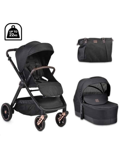 Cangaroo Macan 2in1 babakocsi fekete