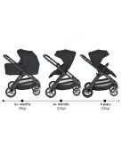 Cangaroo Macan 2in1 babakocsi fekete