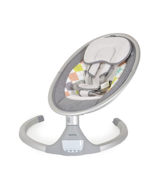 Iswing elektromos hinta, 9 kg, 5seb., szúnyoghálóval V.SZÜRKE