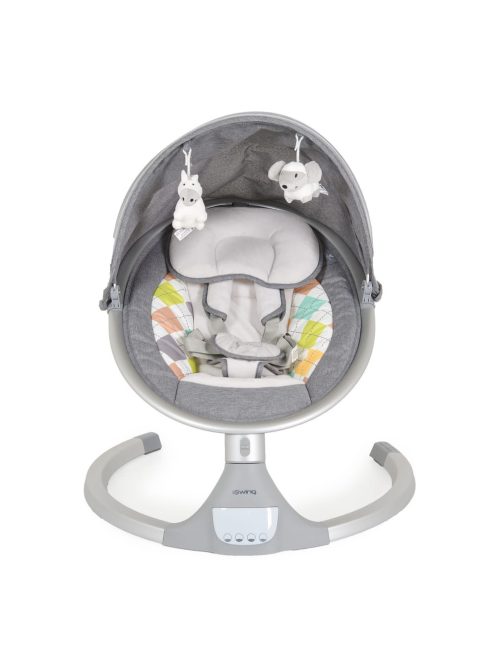 Iswing elektromos hinta, 9 kg, 5seb., szúnyoghálóval V.SZÜRKE