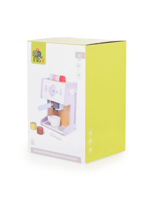 Moni Toys Fajáték fa delux kávéfőző 23xmx14xmx17,5 cm
