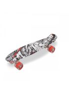 BYOX Gördeszka 22" SKULL LED / 56x15 cm FEKETE