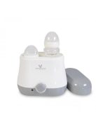 Cangaroo Baby duo dupla cumisüveg melegítő szürke