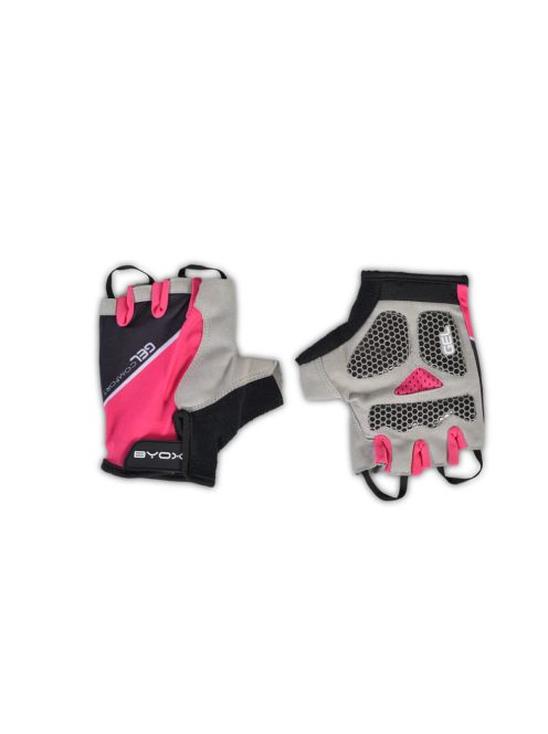 BICIKLIS félKESZTYŰ lycra S méret PINK