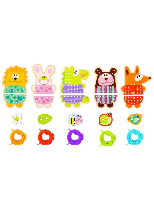 TOOKY Toy fajáték fűzőcske