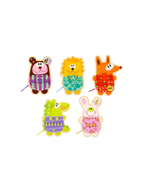 TOOKY Toy fajáték fűzőcske
