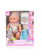 Tutu love Baba 31 cmes játékbaba bilivel fiú