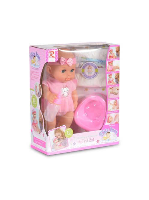 Tutu love Baba 31 cmes játékbaba bilivel lány