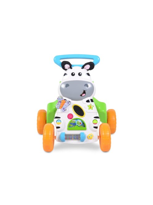 MUSIC PUSH WALKER 2in1 járássegítő zebrás