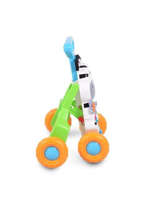 MUSIC PUSH WALKER 2in1 járássegítő zebrás