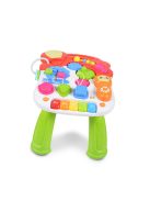 Moni Toys Music járássegítő műanyag 2in1 játszóasztal