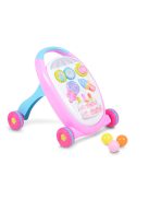 MUSIC BABY WALKER járássegítő sütis PINK