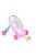MUSIC BABY WALKER járássegítő sütis PINK