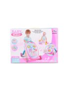 MUSIC BABY WALKER járássegítő sütis PINK