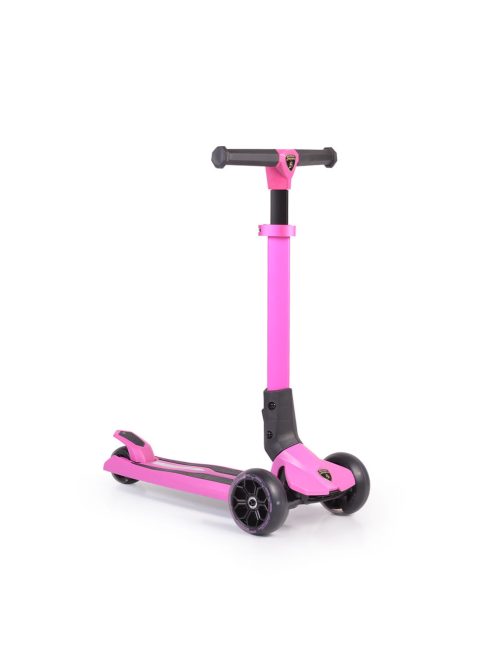 LAMBORGHINI roller 3 kerekű, összecsukható, 50 kg-ig PINK