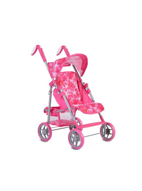 Moni Toys Stars játék babakocsi lapra csukhatós
