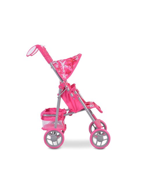 Moni Toys Stars játék babakocsi lapra csukhatós